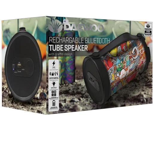  Bluetooth Tube Speaker