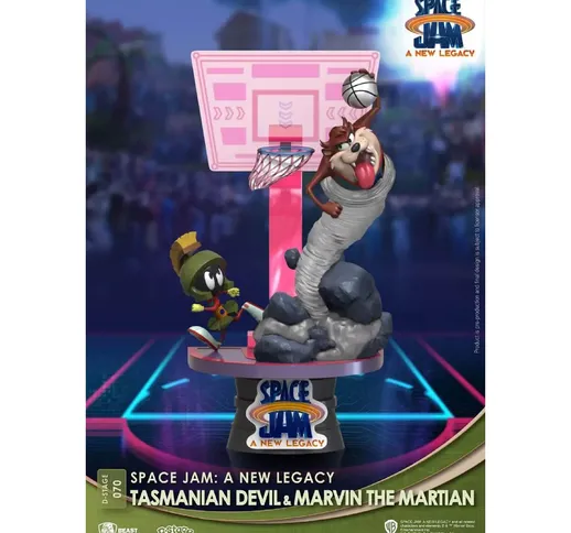  Space Jam: A New Legacy D-Stage Diorama - Tasmanian Devil & Marvin The Martian