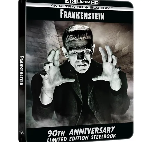 Frankenstein - 4K Ultra HD 90th Anniversary Limited Edition Steelbook