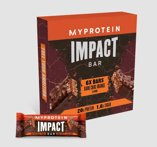 Impact Barretta proteica - 6Barrette - Cioccolato e arancia