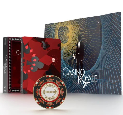 Casino Royale - Titans of Cult Limited Edition 4K Ultra HD Steelbook