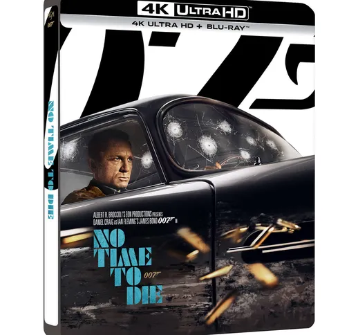 No Time to Die - 4K Ultra HD Zavvi Exclusive  Steelbook