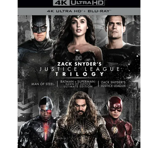 Zack Snyder’s Justice League Trilogy Ultimate Collector's 4K Ultra HD Edition
