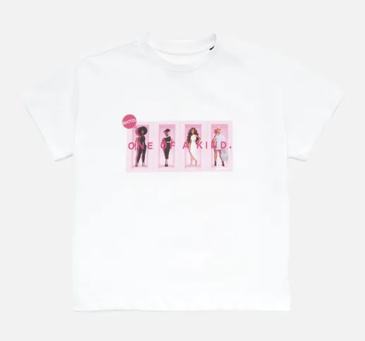 Barbie Boxed Women's Cropped T-Shirt - White - XS - Bianco