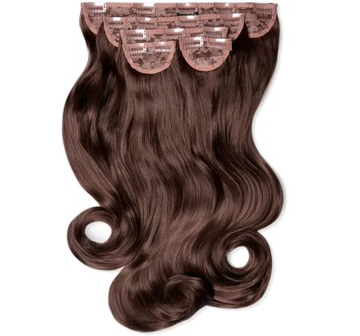 LullaBellz Super Thick 22  5 Piece Natural Wavy Clip In Extensions (Various Shades) - Ches...