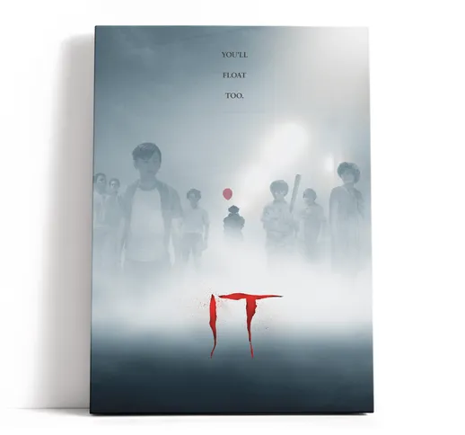  x IT Chapter 1 (2017) It Chapter One Children Rectangular Canvas - 12x18 inch