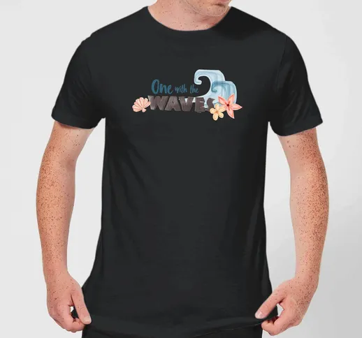 T-Shirt  Moana One with The Waves - Nero - Uomo - 3XL - Nero