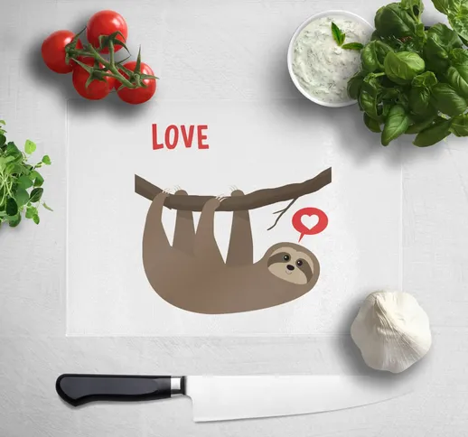 Sloth Love Chopping Board