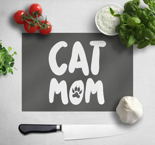 Cat Mom Chopping Board
