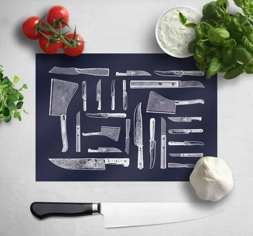 Knifes Chopping Board