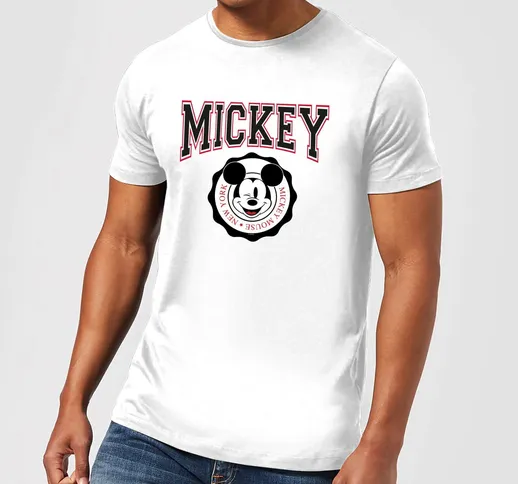  Mickey New York Men's T-Shirt - White - L