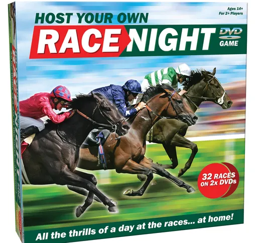 Host Your Own Race Night Board Game