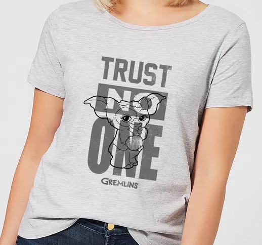  Trust One Mogwai Women's T-Shirt - Grey - XXL - Grigio
