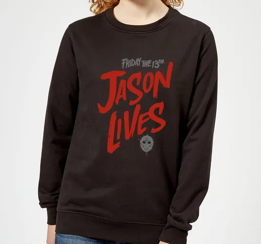 Friday the 13th Jason Lives Women's Sweatshirt - Black - S - Nero