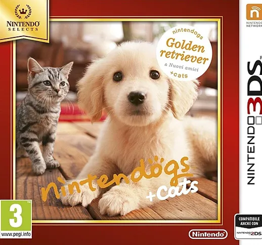 Nintendogs + Cats: Golden Retriver - Selects