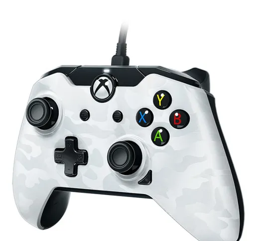 Wired Controller for Xbox One - White Camo