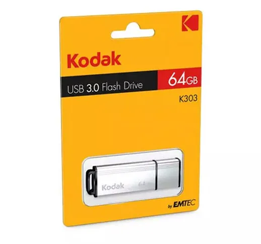 Scheda USB 64GB Kodak K300 3.0 (argento)
