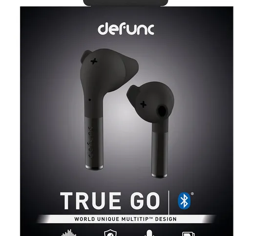 Auricolari Bluetooth Defunc - True GO (Nero)
