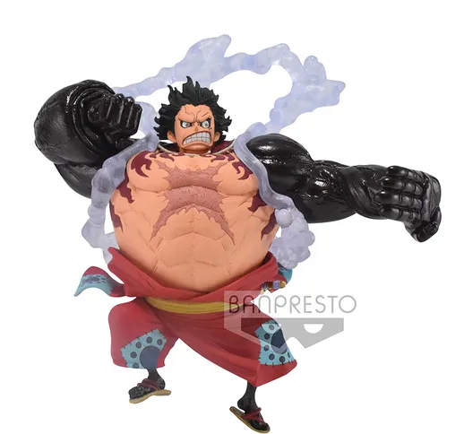 Banpresto Figure One Piece - Monkey D. Luffy Gear 4th Bound Man (King Of Artist - Wano Kun...