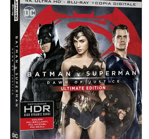 Warner Home Video Batman VS Superman: Dawn of Justice (4K Ultra HD + Blu-Ray)