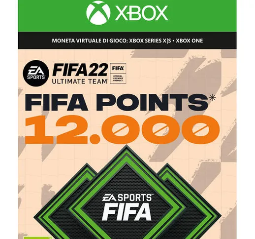 Ea Sports Fifa 22 - 12000 FUT Points (Compatibile con Xbox Series X|S)