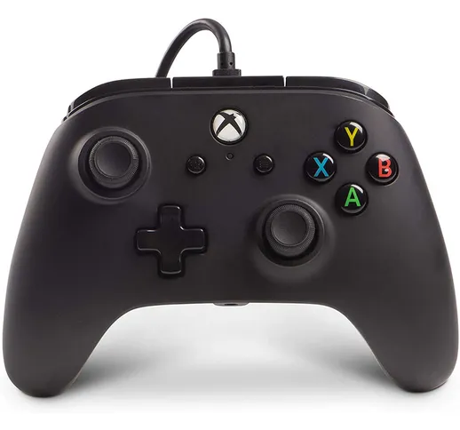 PowerA Controller Cablato Power A - Xbox Series X|S - Black (Compatibile con Xbox One e PC...