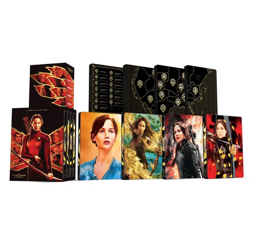 Warner Home Video Hunger Games (4K Ultra HD + Blu-Ray)  Steelbook Collection
