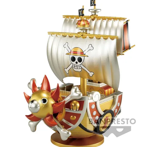 Banpresto Figure One Piece - Thousand Sunny (Mega World Collectable Figure Special Gold Co...