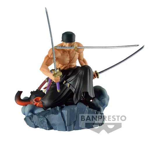 Banpresto Figure One Piece - Roronoa Zoro (Dioramatic The Brush)