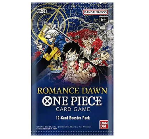 Bandai Namco Carte One Piece - Romance Dawn (Busta da 12 Carte - Versione Inglese)