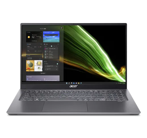 Acer Swift X Notebook ultra sottile | SFX16-51G | Grigio
