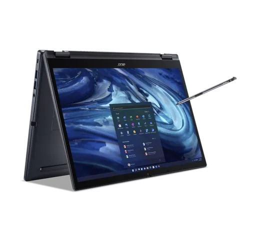 Acer TravelMate Spin P4 Notebook convertibile | TMP414RN-41 | Blu