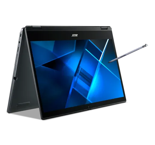 Acer TravelMate Spin P4 Notebook convertibile –  4G/LTE | TMP414RN-51 | Blu