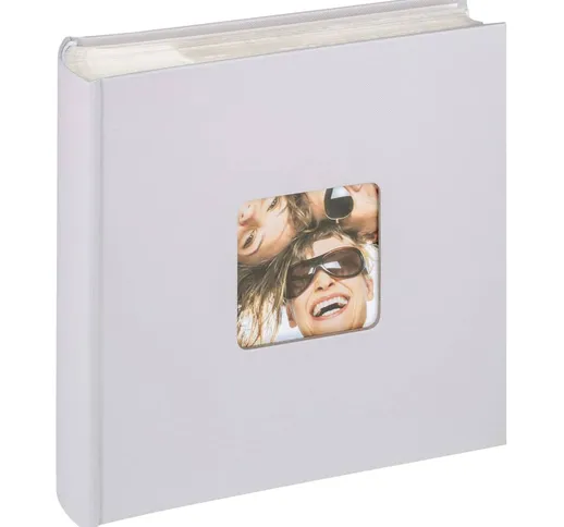 Walther Design Album Fotografico Fun Memo 10x15cm Grigio Chiaro 200 Foto