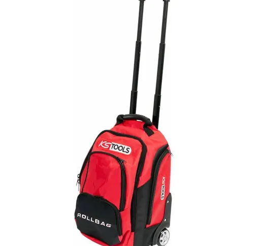 KS Tools Borsa Trolley per Attrezzi Manico Telescopico 18 L 850.0334