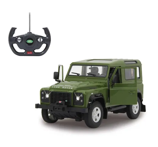 Jamara Fuoristrada RC Land Rover Defender Verde 1:14