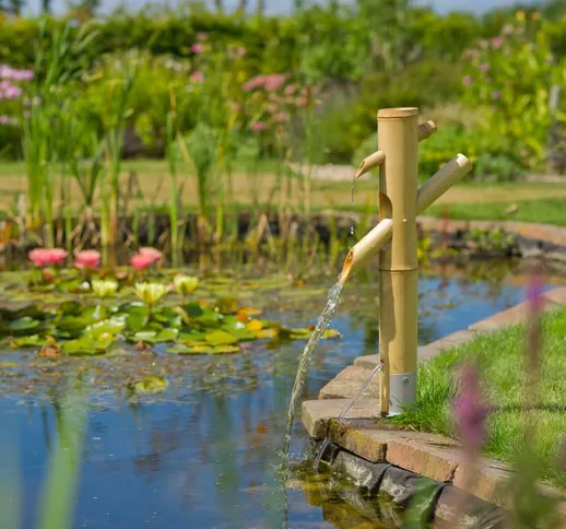 Ubbink Gioco d'Acqua in Bambù II 70 cm