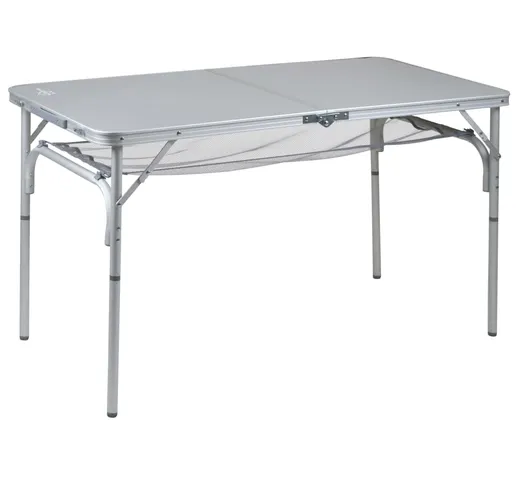 Bo-Camp Tavolo da Campeggio Pieghevole Premium 120x60 cm in Alluminio