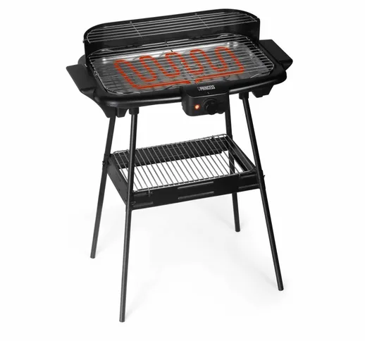 Princess Barbecue Elettrico Nero 2000 W 112247