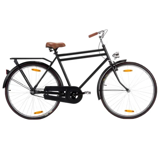 vidaXL Bicicletta Olandese 28 pollici Telaio 57 cm da Uomo