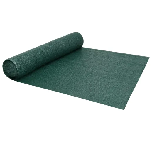 vidaXL Rete per Privacy Verde 1,2x10 m in HDPE 150 g/m²