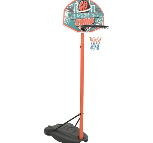 vidaXL Set da Basket Portatile Regolabile 180-230 cm