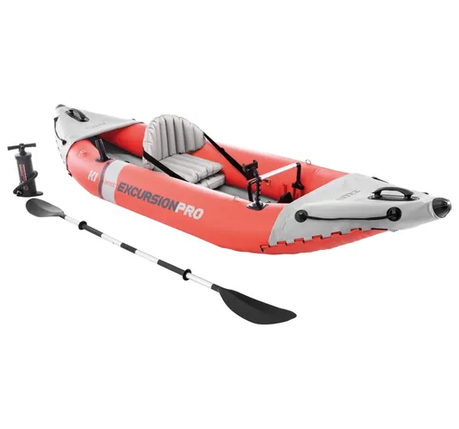 INTEX Kayak Gonfiabile Excursion Pro K1 305x91x46 cm