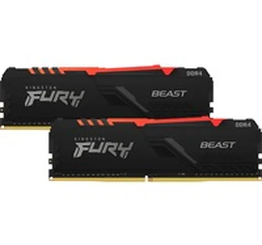 FURY Beast RGB memoria 32 GB 2 x 16 GB DDR4 3600 MHz