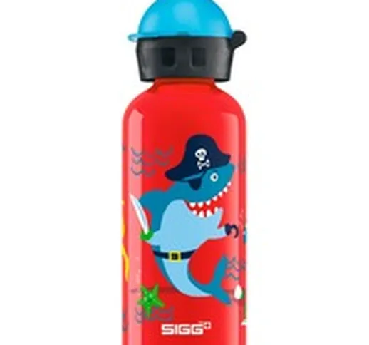 Underwater Pirates Uso quotidiano 400 ml Alluminio Multicolore, Bottiglia di acqua