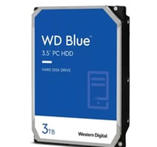 Blue 3.5" 3000 GB SATA, Hard-disk