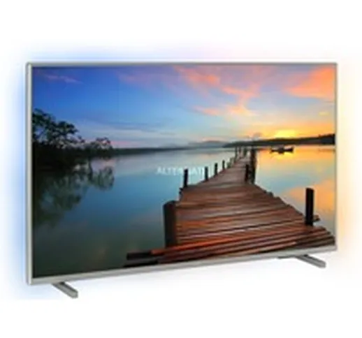 58PUS7855/12 TV 147,3 cm (58") 4K Ultra HD Smart TV Wi-Fi Argento, Televisore LED