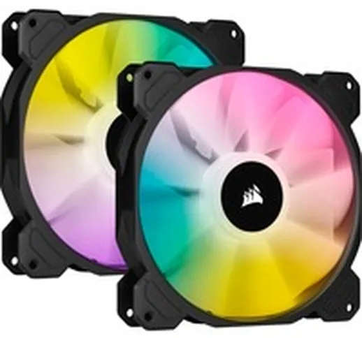 SP140 RGB ELITE Case per computer Ventilatore 14 cm Nero 2 pz, Ventola