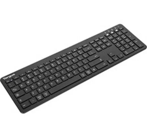 AKB864DE tastiera Bluetooth QWERTY Tedesco Nero