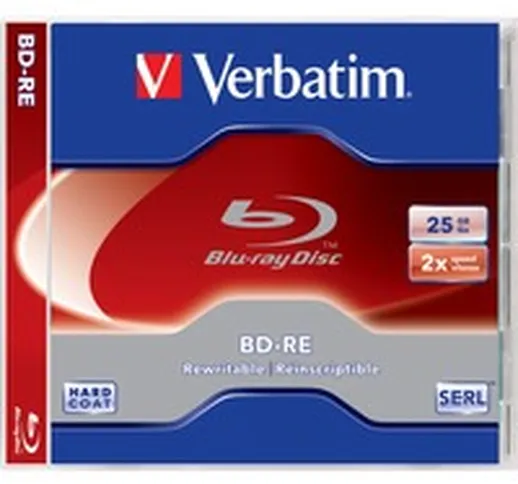 43615 disco vergine Blu-Ray BD-RE 25 GB 5 pz, Dischi Blu-ray